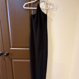 Nookie Black Trinity Halter Gown